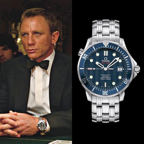 daniel craig james bond omega watch